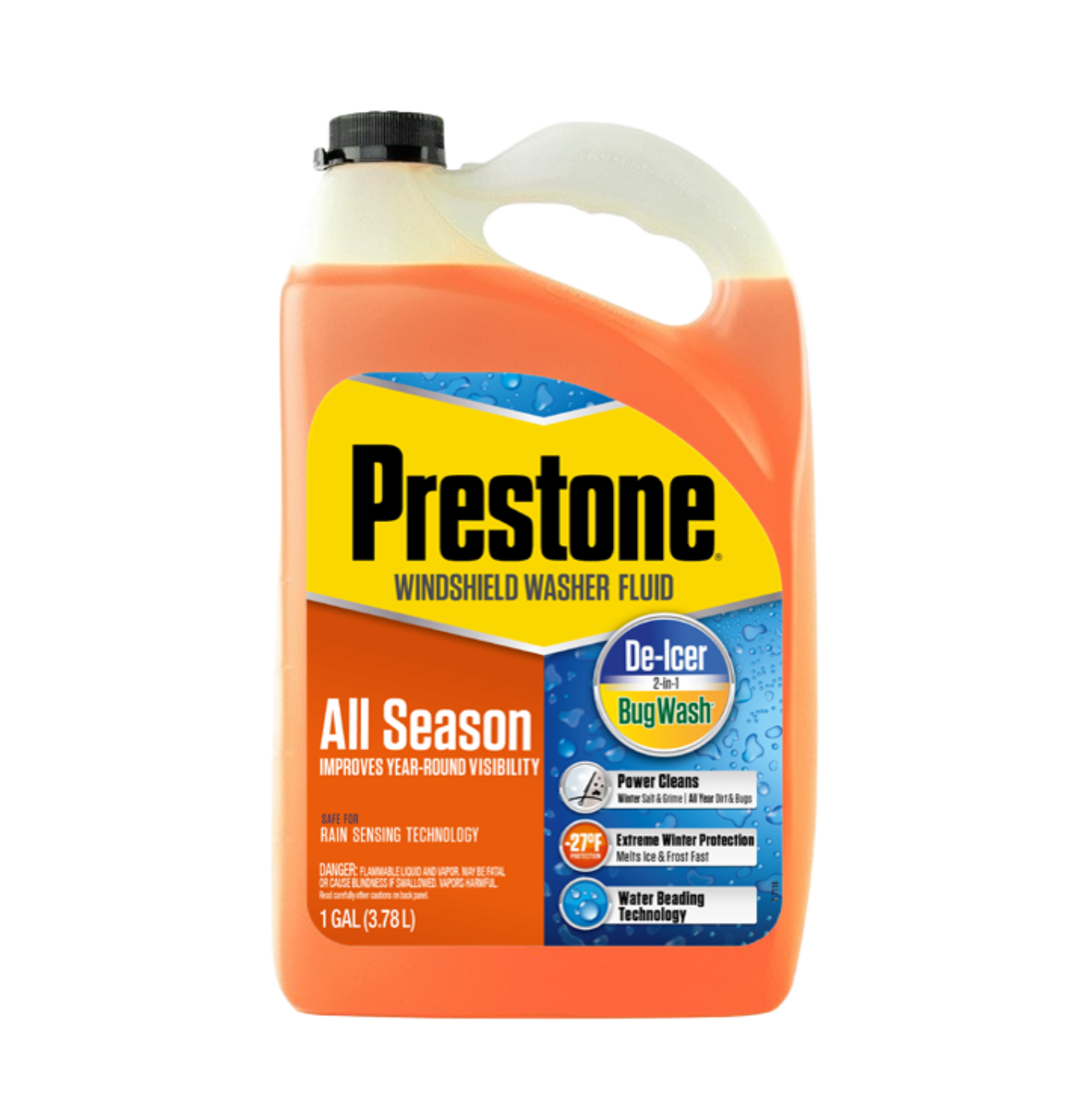 Prestone All Season 2 en 1 Líquido Limpiaparabrisas - Jorges Lubricantes